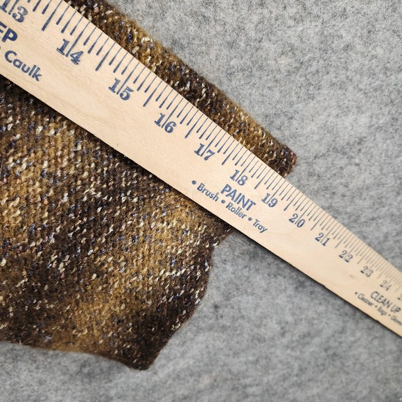 Adrienne Vittadini Studio Womens Sweater Size L Turleneck Striped Sparkle Knit - Picture 5 of 10